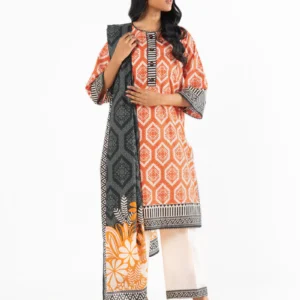 alkaram studio 3 piece printed lawn – spring/summer collection | 30% off